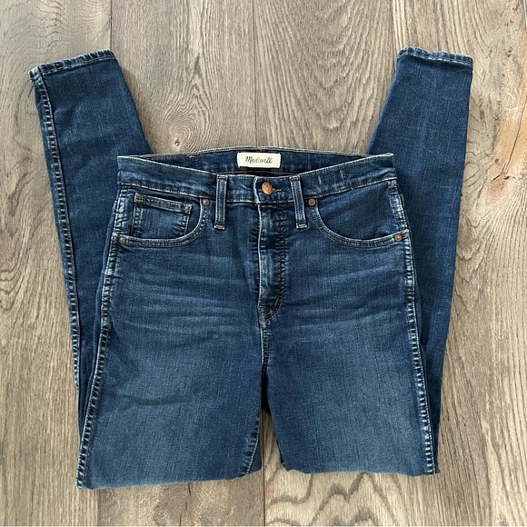 MADEWELL 10” High-Rise Skinny Denim Jeans Size 28 - Picture 4 of 10